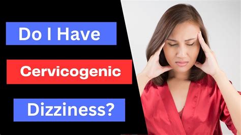 Best Tests For Cervicogenic Dizziness Cervical Vertigo Youtube
