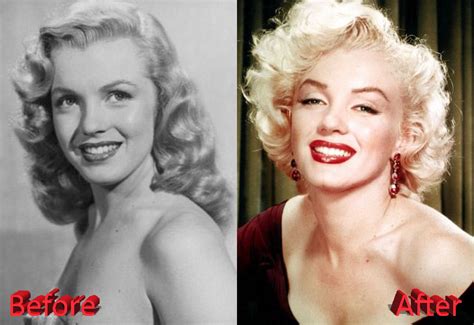 Marilyn monroe hair, make up, and costume test for her last and uncomplete movie 'something's got to give' in 1962. Marilyn Monroe Plastic Surgery: A Shooting Star