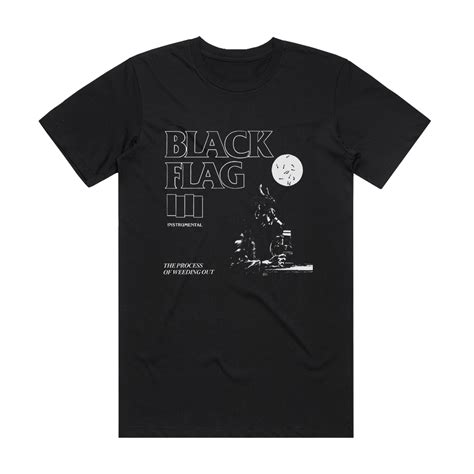 Black Flag The Process Of Weeding Out Album Cover T Shirt Black Album