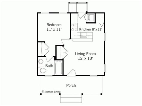 A one bedroom home plan may be a cozy vacation cottage or a garage with apartment that acts as a mother in law 1 bedroom floor plans. Bungalow, 1 Bedroom, 1 story. Design for Southern Living ...