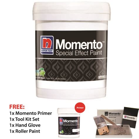 Nippon Paint Momento Special Effect Paint W Primer And Tool Kit