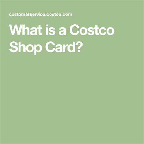 This card is a visa® prepaid card. What is a Costco Shop Card? | Costco, Costco meals, Costco locations