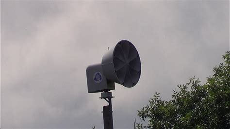 Asc T 128 Tornado Siren Test New Berlin Wi Youtube