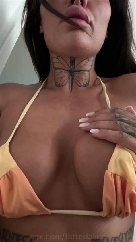 Tattedalice Do You Like My Tits Tits Titties Brunnette Pussy Pussy Lips