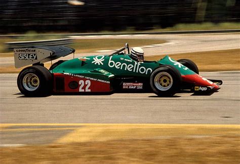 Ricardo Patrese Of Benetton Alfa Romeu In Action During The 1984