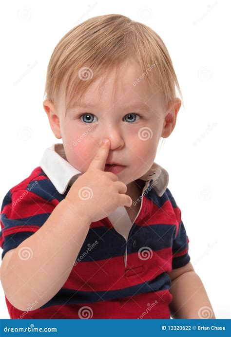 Nose Stock Photo Image Of Toddler Nose Finger Little 13320622