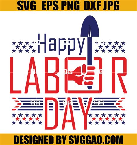 Laborer Svg Happy Labor Day Svg Patriotic Svg