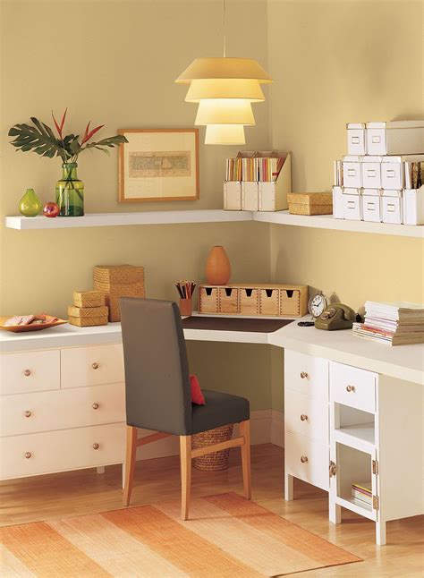 Are you setting up a new home office? Invitingly Contemporary Home Office! Wall Color: Dark ...
