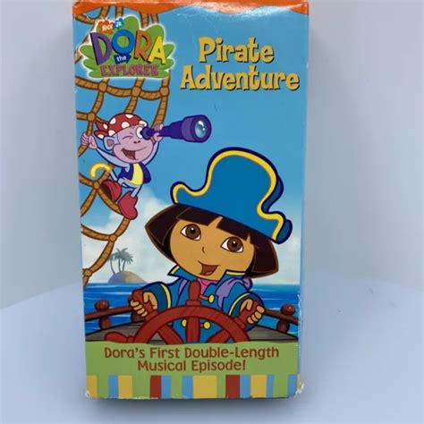 Dora The Explorer Pirate Adventure Vhs Free Shipping