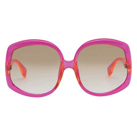 Illumination Hot Pink In 2020 Pink Sunglasses Hot Pink Plastic Sunglasses