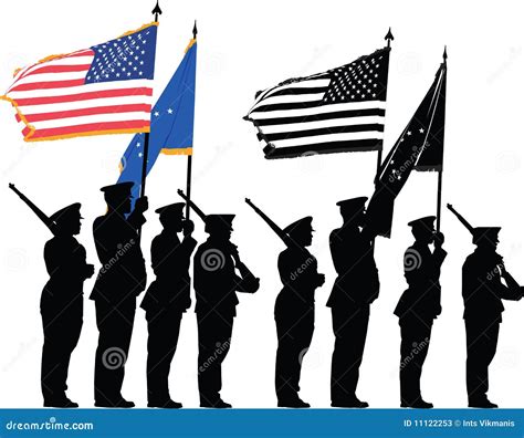 Color Guard Flags Jpeg Imagesvg Vector Cut File For Cricut And