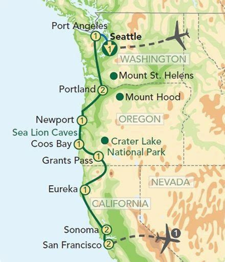 Camping Oregon Coast Map Secretmuseum