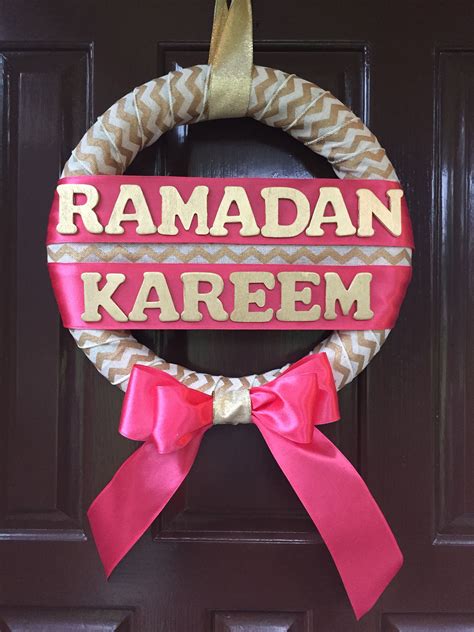 My Ramadan Wreath Is Finished Alhamdulillah Should I Add Flowers