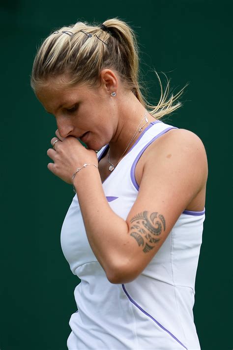 Karolina Pliskova On Day4 Of The Wimbledon Tennis Championships June 27