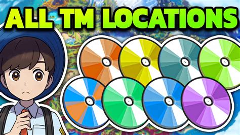 How And Where To Get All Tms In Pokémon Scarlet And Violet All Tm
