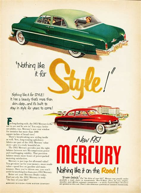 1951 Mercury Ad Style Alden Jewell Flickr
