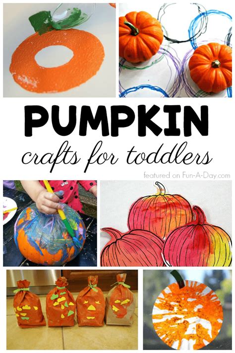 40 Awesome Pumpkin Crafts For Preschoolers And Toddlers Fun A Day