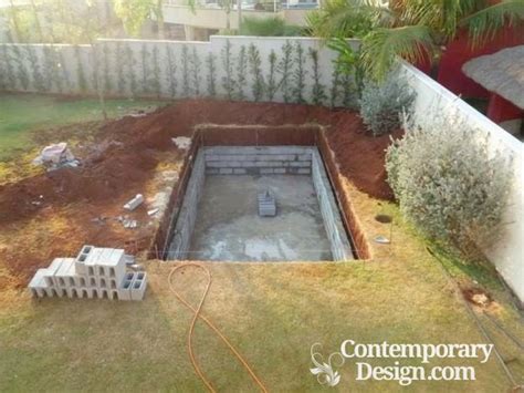 How detailed you want to get in sketching out your pool generally depends on whether you're going to build it yourself or give your design to a. Build your own inground pool - Contemporary-design