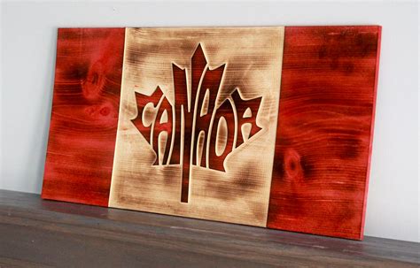 canada-word-maple-leaf-art-canada-flag-canada-day-wood-etsy