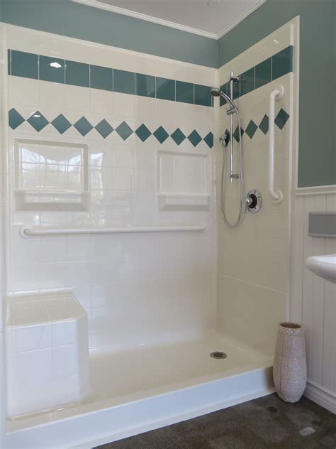 It is also called as a wet room. 4LDSS6030: Four Piece 60" x 30" Curbed Shower, 5 ...