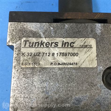 Tunkers K 32 Uz T12 Underbody Pin Clamp Ims Supply