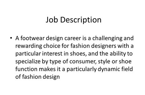 Fashion Designer Job Responsibilities