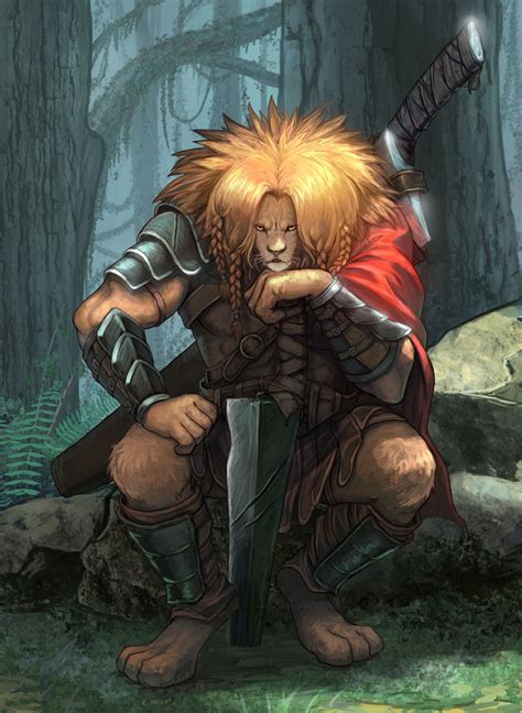 Lion Warrior By Hasegawa Yu On Deviantart