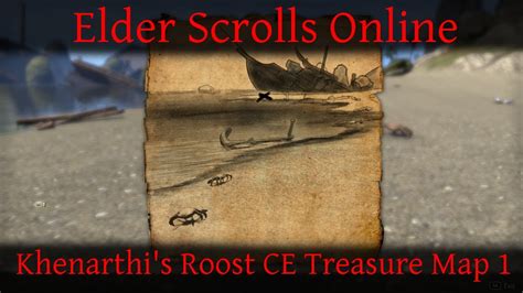 Khenarthi S Roost CE Treasure Map 1 Elder Scrolls Online ESO YouTube