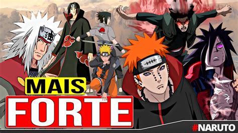 Top 10 Personagens Mais Fortes Em Naruto Shippuden😱 Youtube