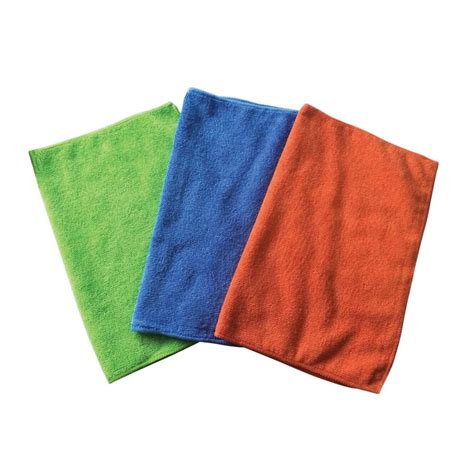 Hdx Multi Colour Microfibre Cleaning Cloths 30 Pack The Home Depot