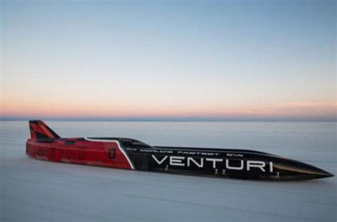 Электромобиль Venturi Vbb 3 установил новый мировой рекорд скорости