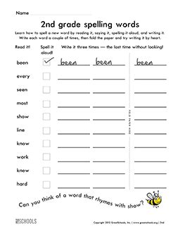 Spelling lists are from this spelling program. Free printable Worksheets, word lists and activities ...