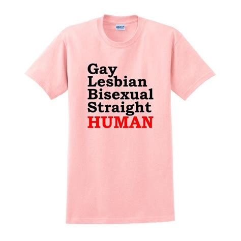 Gay Lesbian Bisexual Straight Human T Shirt T Shirt Costumes Funny Halloween Costumes