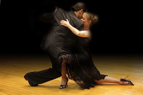 Argentine Tango Completely Improvised Dance Combining Love Harmony And Passion