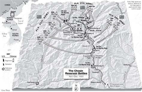 Battle Of Chosin Reservoir The Generals Tom Ricks Custom Map