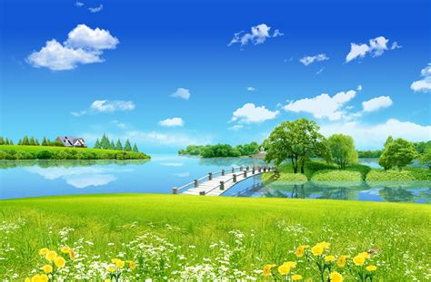 Nature Background For Photoshop