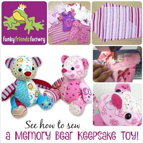Melody Memory Bear Pattern Pdf Etsy Keepsake Teddy Bear Memory