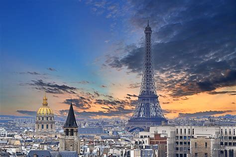 Paris Skyline On Assorted Finishes Etsy