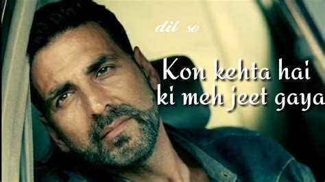 Checkout the collection of latest whatsapp status in hindi in one line for whatsapp. Akshay Kumar emotional whatsapp status video-heart ...