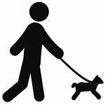 Walking Dog Icon Walk Person Vector Icons