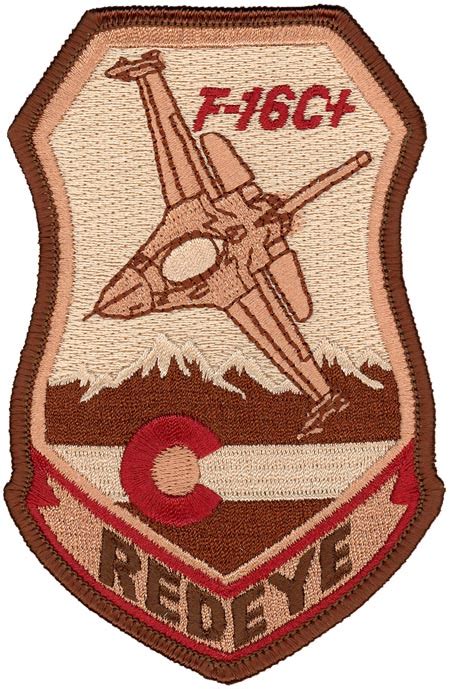 120th Fighter Squadron Redeye New Flightline Insignia Images And