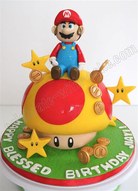 Mario birthday cake mario cake super mario birthday birthday cake pictures cake gallery homemade cakes desserts how to make. Celebrate with Cake!: Super Mario Cake