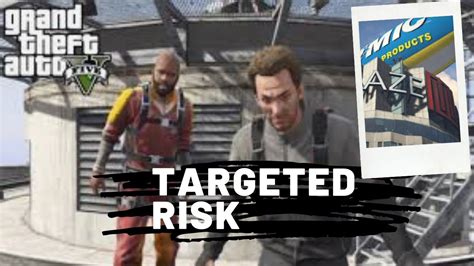 Gta 5 Ps4 Mission Targeted Risk Gold Medal Ps4 Gameplay Gta