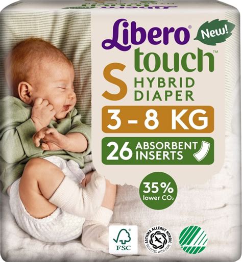 Köp Libero Touch Hybrid Diaper Inlägg S På
