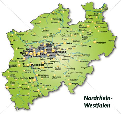Ordnungswidrigkeiten werden gemäß § 73 absatz 2 des. Karte von Nordrhein-Westfalen als Übersichtskarte in ...