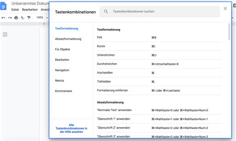 It's packed full of features and is relatively easy to use for anyone. Google-Docs-Shortcuts | Tastenkombinationen für Windows ...