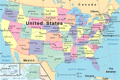 Map Of Canada And Usa With States Universe Map Travel And Codes