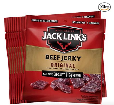 Jack Links Beef Jerky 20 Count Boxes 18 Shipped Regularly 24 My