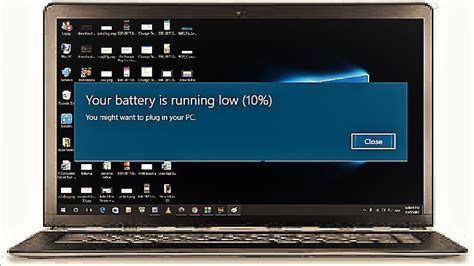 Battery Full Notification Windows 10