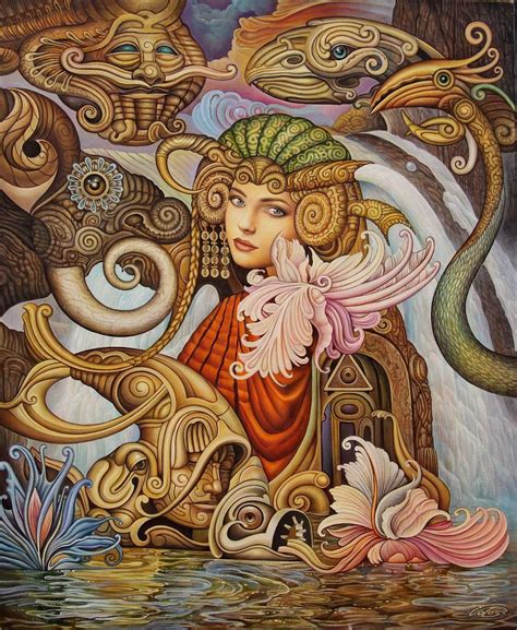 Álbumes De Igor Volosnikov Vk Art Goddess Painting Native Artwork